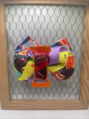 Handmade Mexican Snack-Inspired Hair Bow